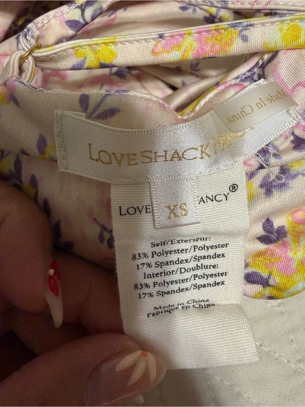 LoveShackFancy Swimsuit Size XS .. Excellent condition